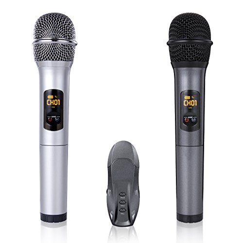 Buy 10Channel UHF Bluetooth Wireless Dynamic Karaoke Microphone