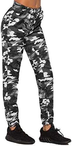 Pack of 2 Womens Gym Jogger Military Army Print Camouflage Trouser Sports Jogging Ladies Leggings Tracksuit Bottoms Plus Size