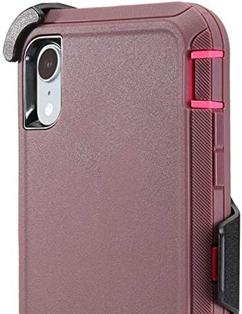 HIQUE Defense Case for Samsung Galaxy A50 / A50S,[NO Screen Protector][Heavy Duty][Drop Protection] Tough Case for Galaxy A50 - Burgundy
