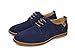 Kempin Men's Casual Leather Suede Oxford Shoes Flats
