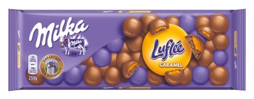 Milka Luflee Caramel Tafelschokolade 250g 3er Pack 3 X 250 G