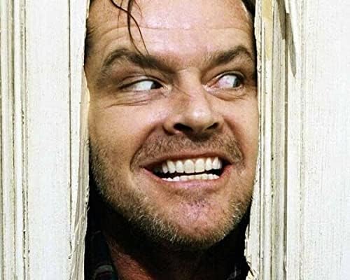 Photographs - The Shining Jack Nicholson peers through door 