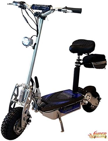 Super Cycles & Scooters - Super Lithium 1300 Brushless - Electric Scooter - 2-Wheel - Silver