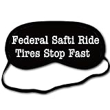 Eprocase Personalized Sleep Mask Federal Safti Ride