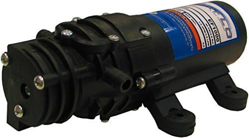 Everflo EF1000 Diaphragm / Demand WATER TRANSFER PUMP 1.0 GPM 12V Volt 40 psi by Everflo