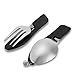 Ukainiemai 2 Pack Knurled Aluminum Handle Travel Cutlery Set Portable Stainless Steel Dishes (Knife, Fork, Spoon, Bottle Opener etc.)thumb 3