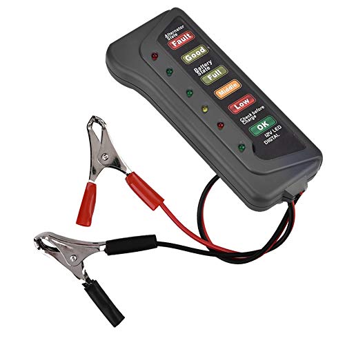 How to Check A Car Battery - 12V Battery Analyzer Car Battery Tester 12V Car Battery Tester Analyzer 12V Car Motorcycle Battery Load Tester Analyzer Alternator Cranking Check