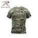 Rothco Vintage Camo T-Shirt | Vintage Military T-Shirt | Camouflage T-Shirt, Woodland Camo - M
