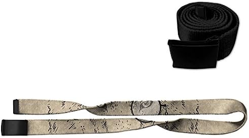 Detective Wolf Men's Braided Elastic Stretch Belt
