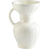 Cyan Design 10674 Ravine Vase, White