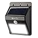 OxyLED174; SL30 Bright Outdoor LED Light Solar Powered -Waterproof- Motion Sensor Detector for Patio, Deck, Yard, Garden, Home, Driveway, Stair, Wall/Security Lighting/Dusk to Dawn Dark Auto On/Off