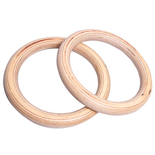 image for KYLIN SPORT Gymnastic Rings with Adjustable Straps Heavy Duty Exercise