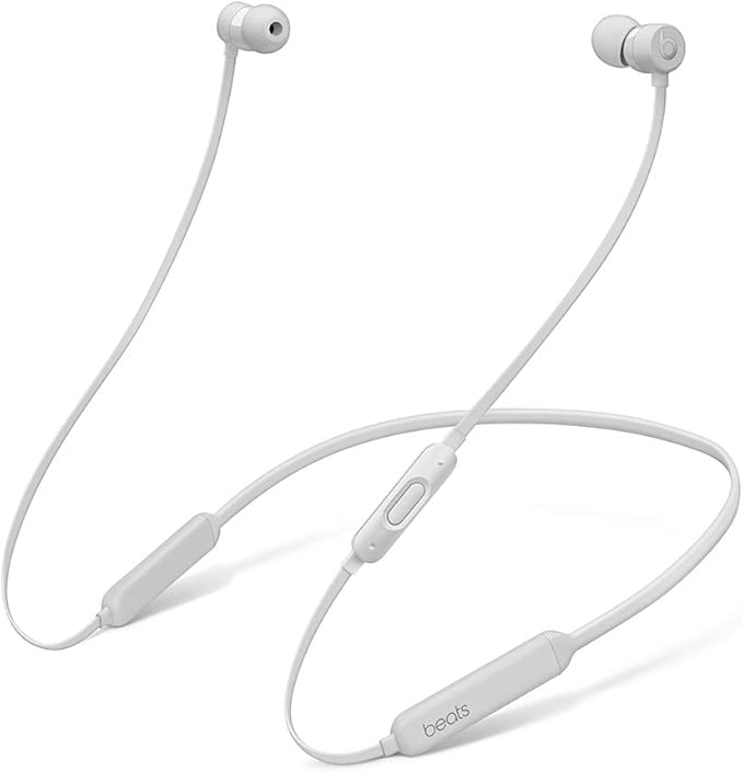 BeatsX ワイヤレスイヤホン&nbsp;-Apple W1ヘッドフォンチップ、Class 1 Bluetooth、&nbsp;マグネット式イヤーバッド、最長8時間の再生時間&nbsp;- サテンシルバー