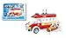 City Emergency Ambulance with Mini Figure Building Bricks (155 Pieces)