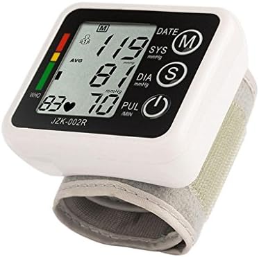 Ultra Portable High Accuracy Readings with Large Easy-to-Read LCD Screen Display Blood Pressure Monitor, FDA Approved Wireless Automatic Digital Wrist Blood Pressure Monitor with Heart Rate Detection