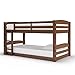 DHP Phoenix Twin Bunk Bed, Mocha
