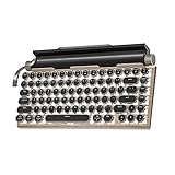 Retro Typewriter Keyboard Wireless, Mechanical