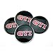 4pcs C059 65mm Car Styling Accessories Emblem Badge Sticker Wheel Hub Caps Centre Cover GTI VW Volkswagen MK4 MK5 MK6 Golf Polo