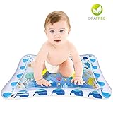 Inflatable Tummy Time Water Mat for Infants & Toddlers - The Perfect Inflatable Baby Water Mat Fun Time Play Activity for Your Baby’s Stimulation Growth