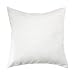 Deconovo Blank Cushion Cover Faux Linen Pillow Cover Throw Pillow Case for Couch 18x18 Inch Off White 1 Pcs Case Only No Insert