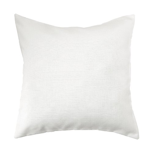 Deconovo Blank Cushion Cover Faux Linen Pillow Cover Throw Pillow Case