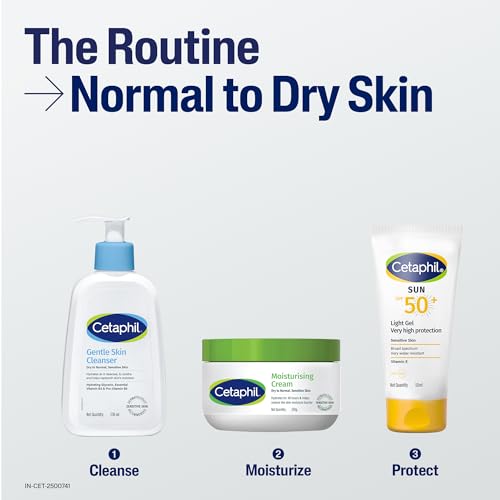 CETAPHIL FACE & BODY MOISTURIZER, HYDRATING MOISTURIZING CREAM FOR DRY TO VERY DRY, SENSITIVE SKIN, NEW 8.8 OZ, FRAGRANCE FREE, NON-COMEDOGENIC, NON-GREASY (PACKAGING MAY VARY)