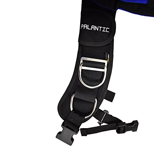 Palantic Donut Wing Single Tank Harness System, Blue, 30 lb