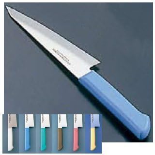 Kataoka Mfg master cock antibacterial color knife molybdenum vanadium steel bone liked knife 150mm yellow MCHK150Y
