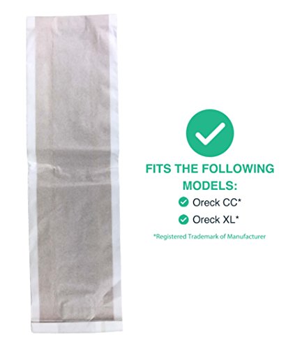 image for 24 High Quality High Efficiency Paper Vacuum Bags for Oreck Type CC an
