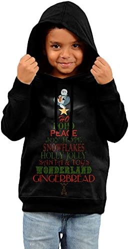 PliPaLa Children's Hood Puffin Rock Christmas Size 2 Toddler Black