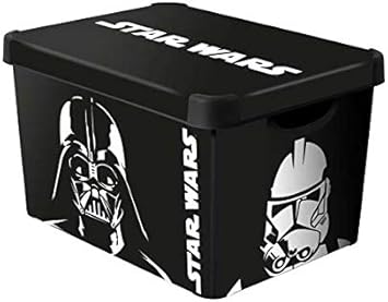 Curver Caja ORGANIZADORA Star Wars L Stockholm 40X30X23CM: Amazon.es: Juguetes y juegos