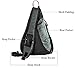 Shoulder Chest Crossbody Sling Bag Pack Backpack for Men Women Girls Boys (Gray)
