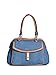 GUESS Women's Kendale Denim Satchel