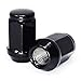 WheelGuard 1957BK, Bulge Acorn Lug Nut, 12mm-1.5, 3/4