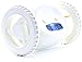 CLOCKY Extra Loud Alarm Clock for Heavy Sleepers on Wheels Rolls Runs Away Vibrating, Easy to Set Super Smart Snooze Digital Bed Shaker Alarm Clock Funny Gift for Adults Kids Teens Bedrooms (White)