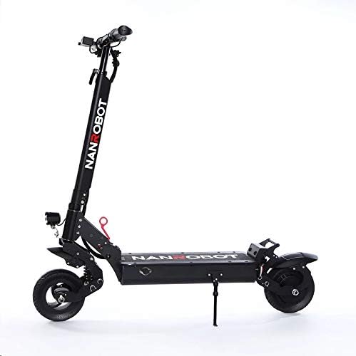 NANROBOT X6 Upgraded Electric Scooter - 500W Motor 8" Tires 48V 15A Up to 30 Mile & 24 MPH, Foldable Adult Electric Scooter for Commute and Travel