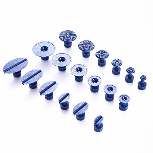 PDR Pull Tabs, Gliston 18pc PDR Glue Tabs Painless Dent Repair Tools PDR Tabs Tools for Car Body Dent Remover