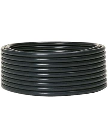 Pcriegos 10011-Tuber/&iacute;a Riego Goteo /&Oslash; 16mm Bobina de 100 Metros Lisa Color Negro
