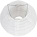 White Paper Lanterns 20 Bulk Pack with Assorted Sizes 12, 10, 8, and 6 inch = 5 Each. Largest Lantern Pack Hanging Round Chinese Lamp Decoration for Your Wedding, Reception, Crafts, and Party Lights.