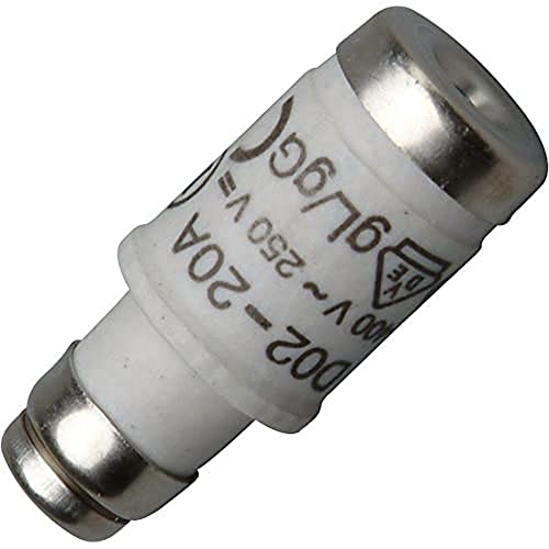 Kopp 327400019 NEOZED Fuse Insert, 400V - 250V gL, White, D02 20A