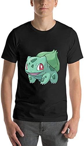 Sou VIGG Short Sleeve T-Shirt for Men,Bulbasaur