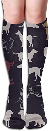Happy Time For Dogs Women Fashion Warm Sports Casual Fancy Socks