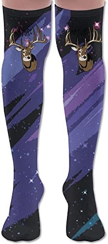 Musk Deer Vintage Women's Over Knee Leg Warmer Stockings
