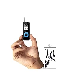Walkie Talkies para niños recargable EasyTalk M1 UHF 400 480 MHz 22 canales Mini FRS GMRS radios 2 vías con auricular para adultos niños Grils (2 unidades)