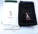 GP Personalized Golf Towel for Men and Women Custom Embroidered with Hanging Ring for Birthday