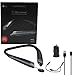 LG Tone Platinum HBS-1100 Bluetooth Headset Harman Kardon Wireless Stereo Headset with Car/Wall Charger & Charger Bag, Ear Gels (Renewed)