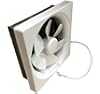 Professional Grade Products 9800394 Shutter Exhaust Fan for Garage Shed Pole Barn Hydroponic Ventilation, 265 CFM, 6"