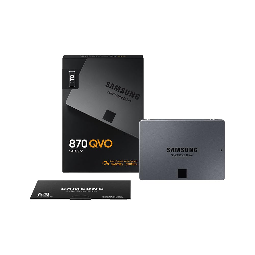 Samsung 870 QVO 2 TB SATA 2.5 Inch Internal Solid State Drive (SSD) (MZ-77Q2T0)