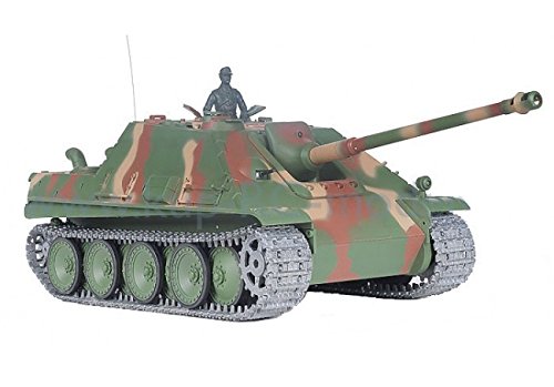 1/16 Radio Control German JAGDPanther Tank Destroyer RC Battle Tank Smoke & Sound (Upgrade Version w/ Metal Gear & Tracks)