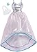 Barbie Fashions Complete Look Silver Opalescent Hi Low Gown Set